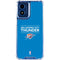 NBA Oklahoma City Thunder Standard - Blue Moto G 5G (2024) Clear Case